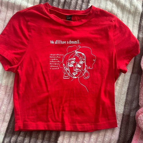 Cute crop top from shein size:S - Picture 1 of 1